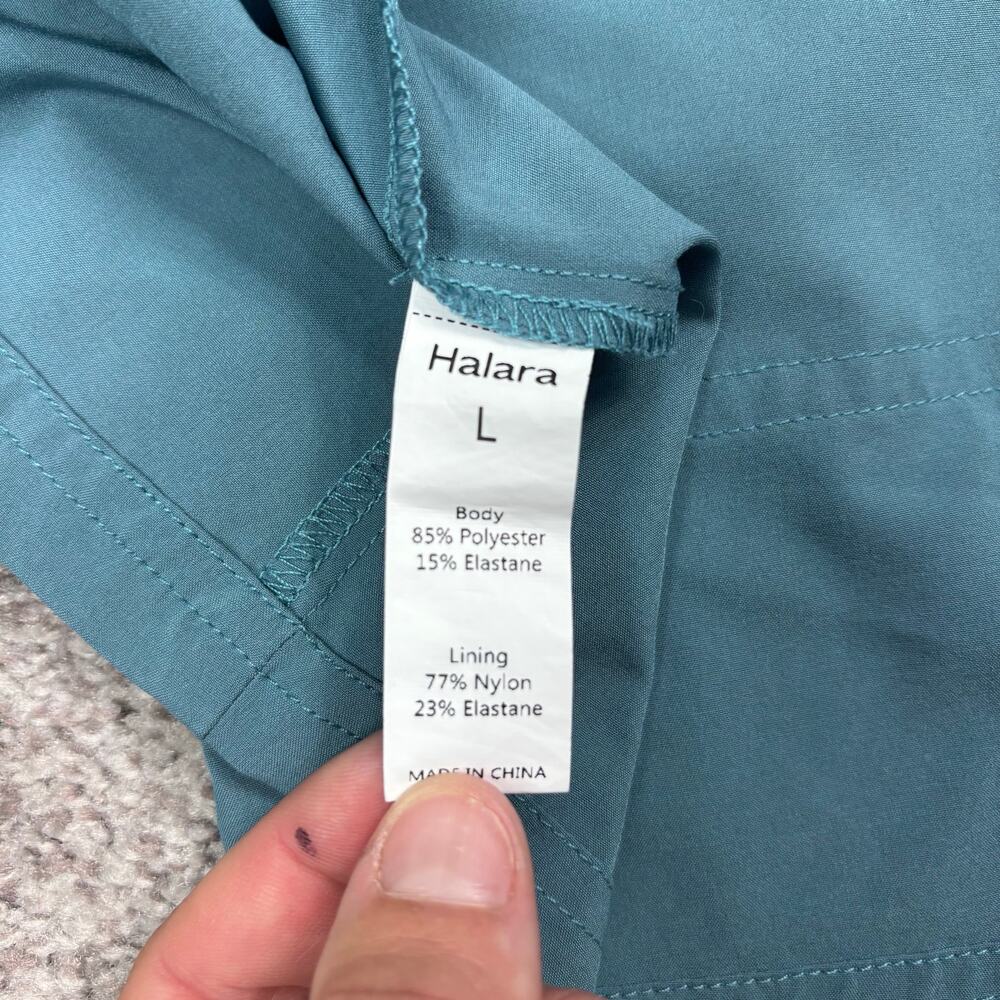 Halara Breezeful Pockets Drawstring Quick Dry Mini Active Dress size L - Picture 4 of 12